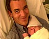 Peter is gelukkig met z'n zoon